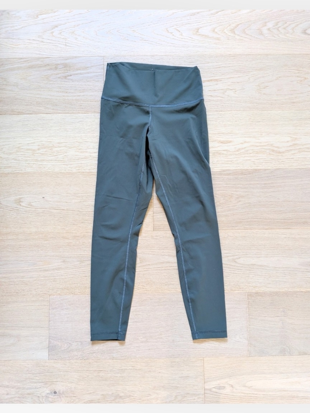 Everlane Performance Olive Green High-Waist Leggings